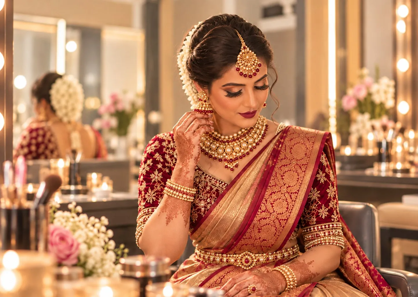 The complete bridal portrait